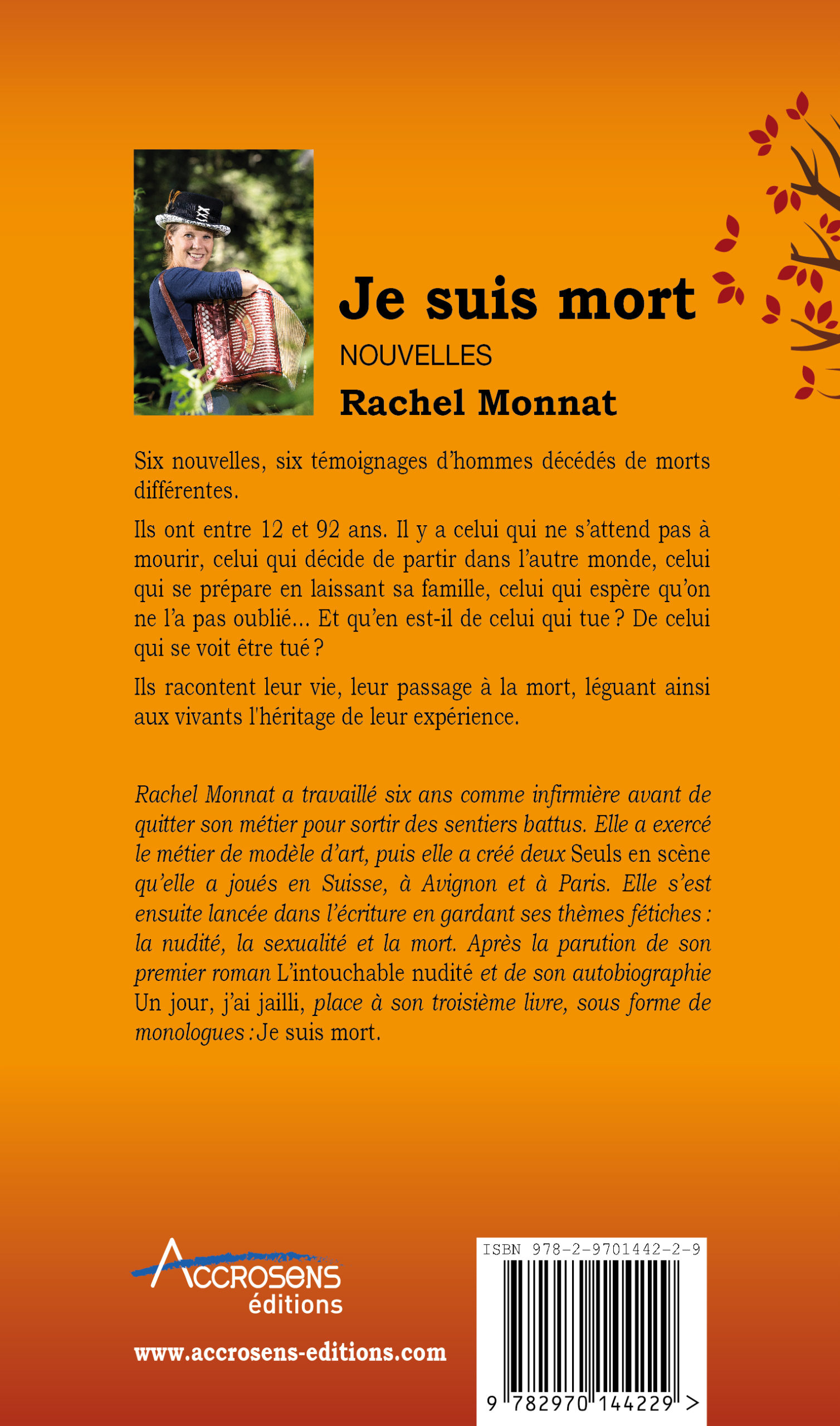 Je suis mort Rachel Monnat